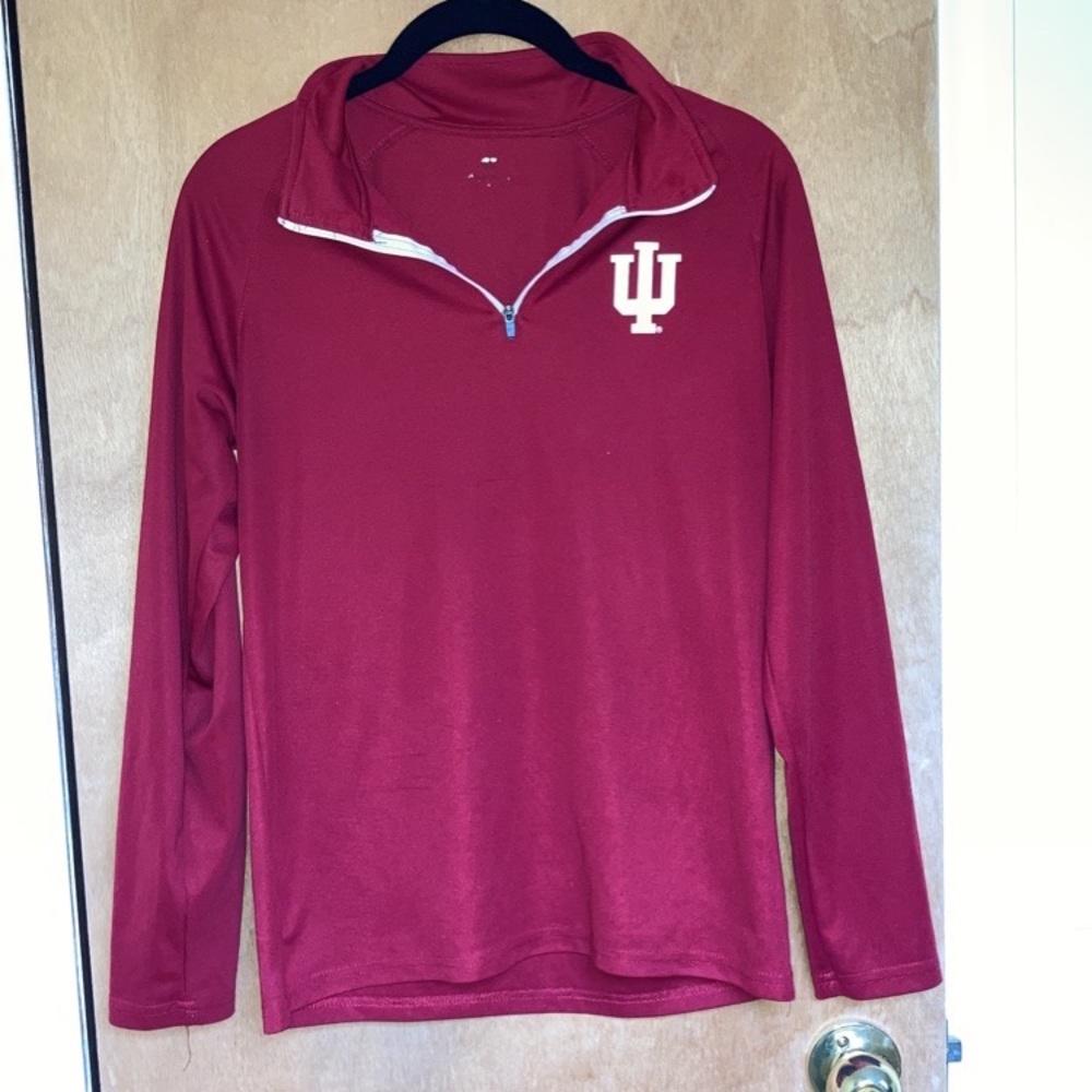 indiana university quarter zip pullover